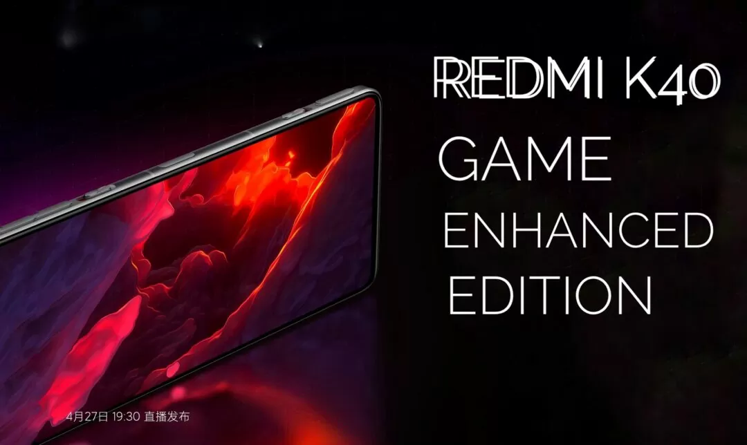 Redmi K40 Game Enhanced Edition teaser and specs leaked.